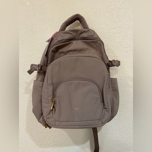 Tik Tok viral Stanley cup holder Issac Mizrahi Backpacks (Purple/Brown)